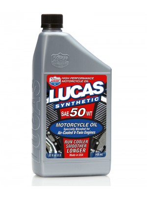 Lucas 50W V-TWIN MC SAE Synthetic 1L